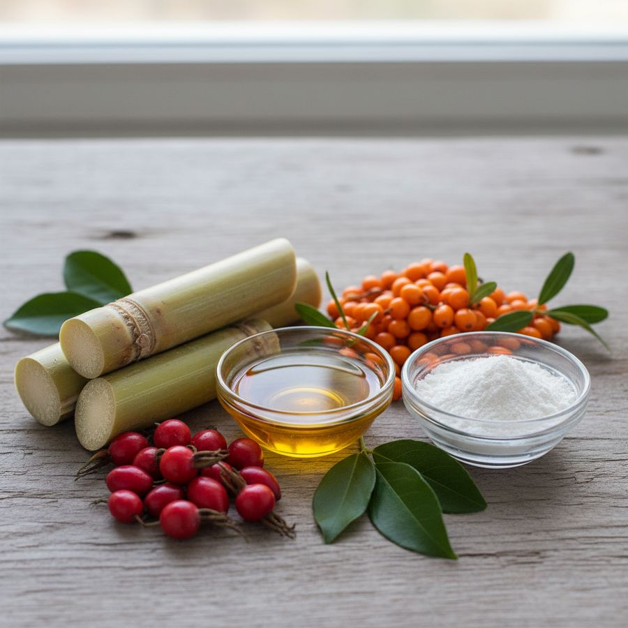 Effektiva naturliga exfolianter för strålande hud