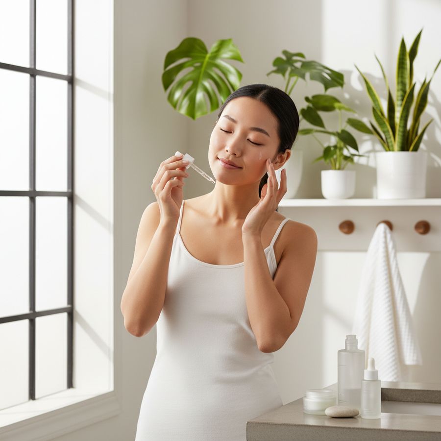 Dag- och kvällsrutin för glow: enkel guide steg för steg