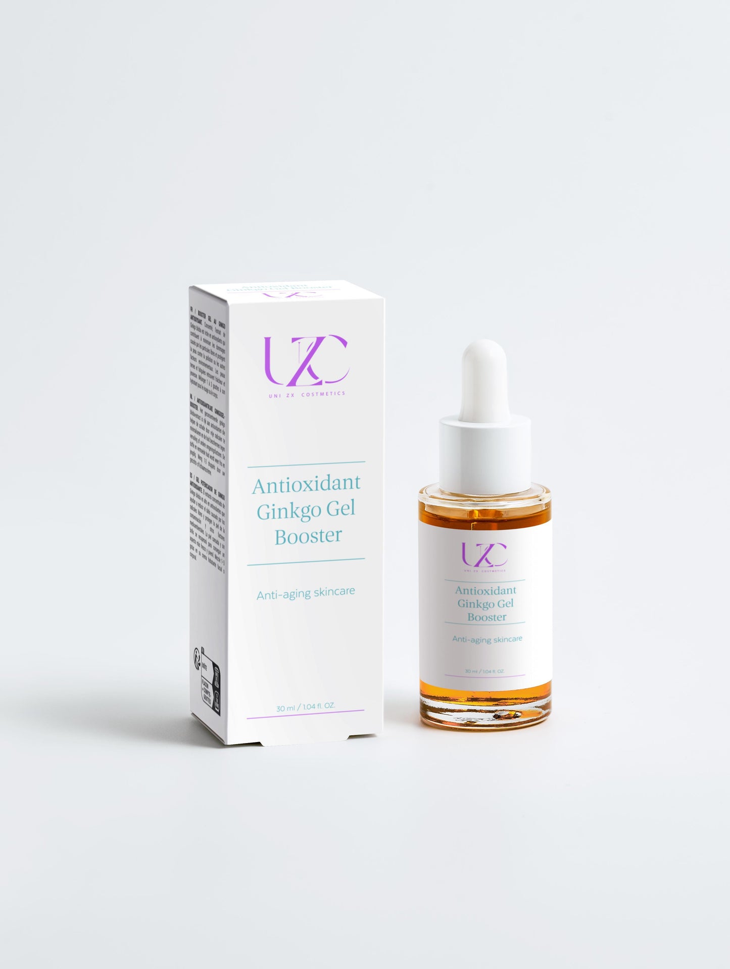 Antioxidant Ginkgo Gel Booster, 30 ml