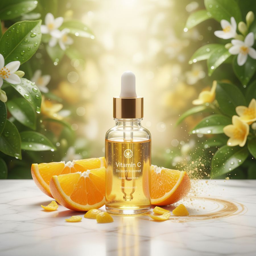 Vitamin c serum: brightening and dark spot care