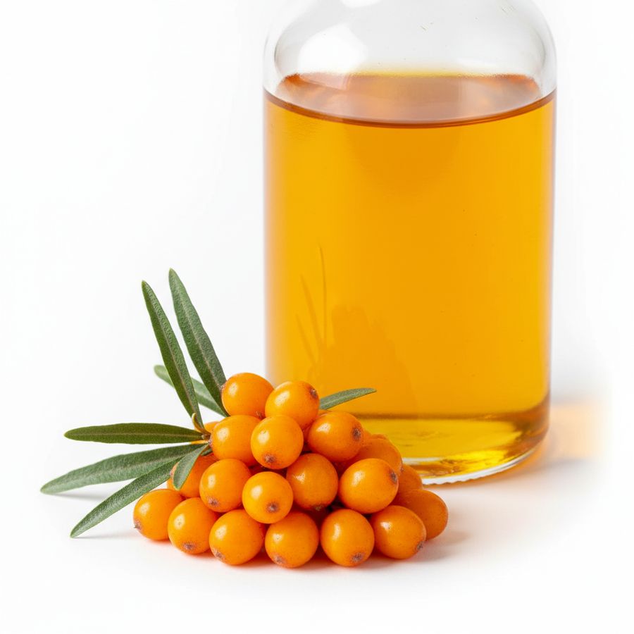 Havtornsolja: naturlig hjälp för hudens reparation och föryngring