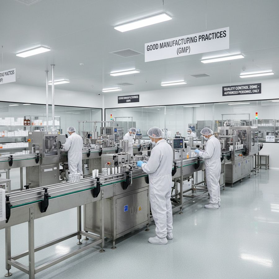 Iso 22716:2007 quality control in cosmetic production