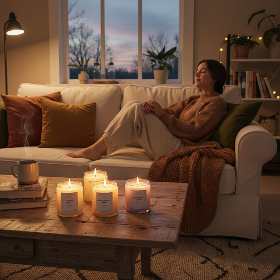 How scented candles change the atmosphere in your home