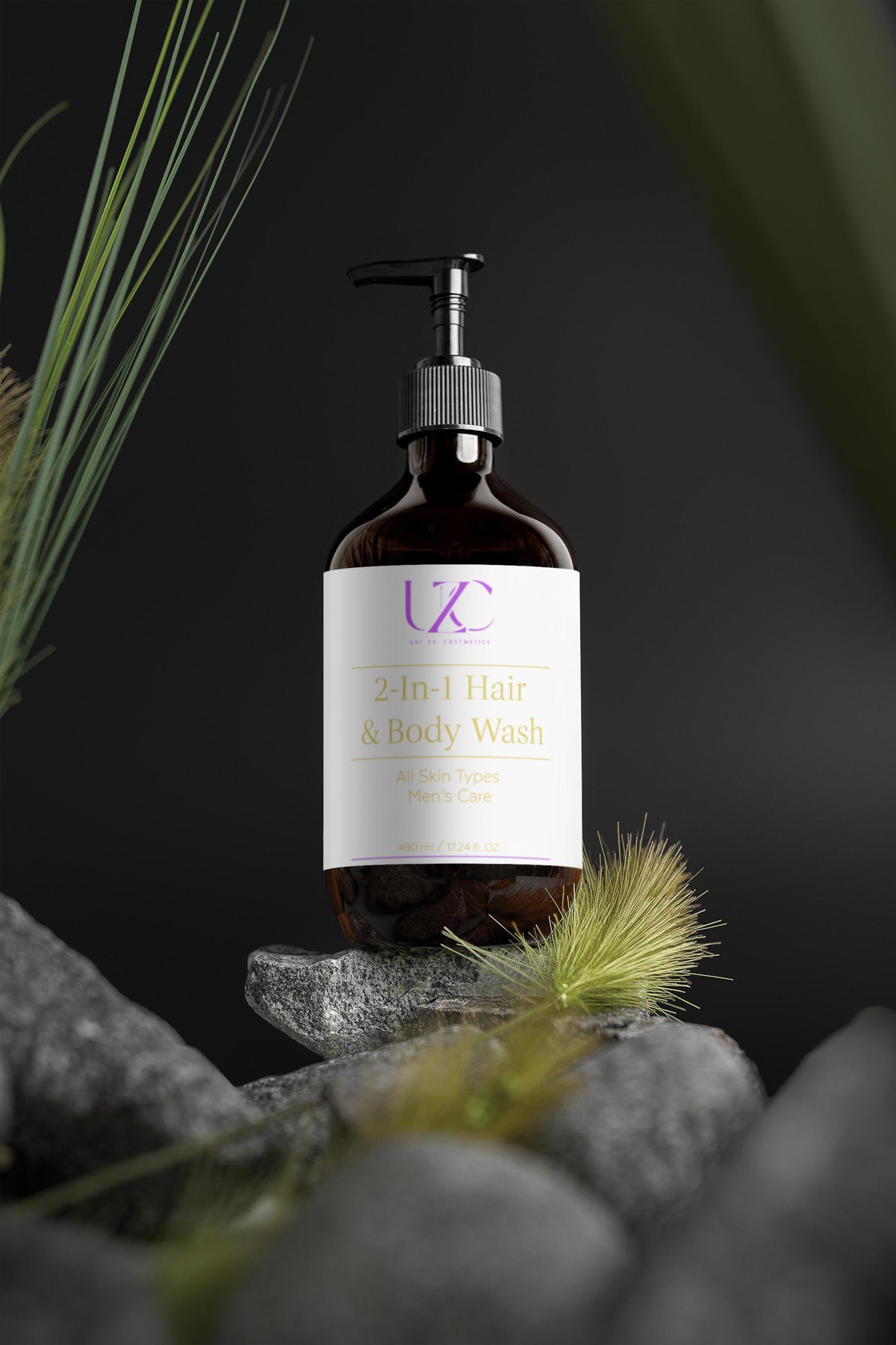 2-in-1 Hair and Body Wash for Men – UNIZXC