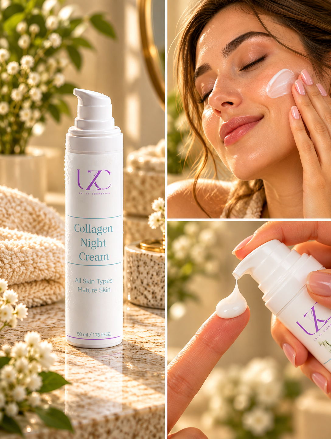 Kollagen Anti-Age-Nacht creme