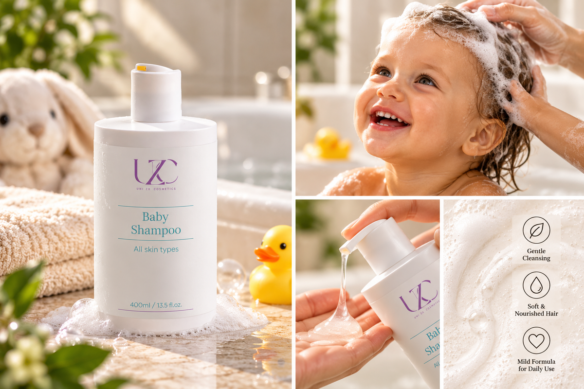 Sanftes Babyshampoo