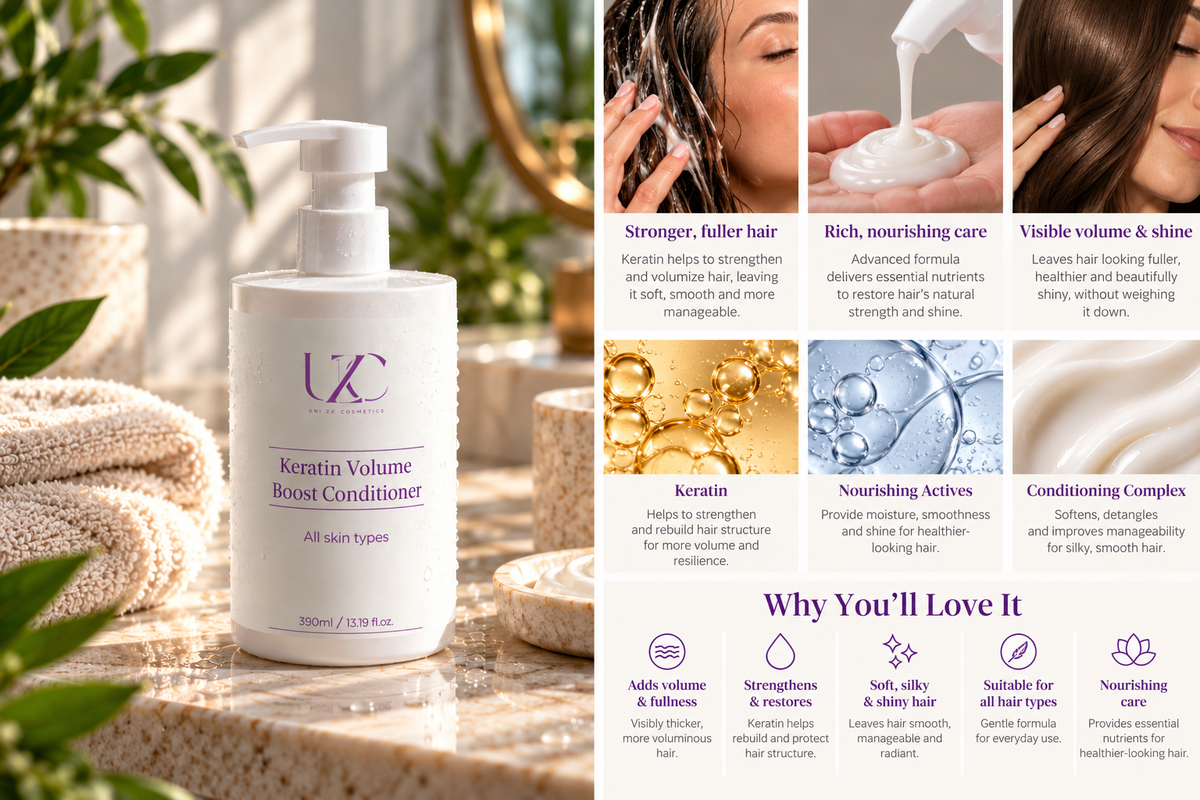 Keratin Volume Boost Shampoo