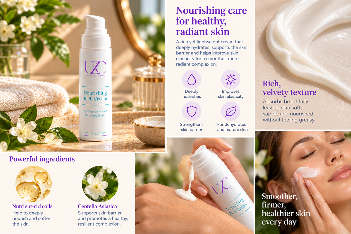 Nährende, reichhaltige Creme