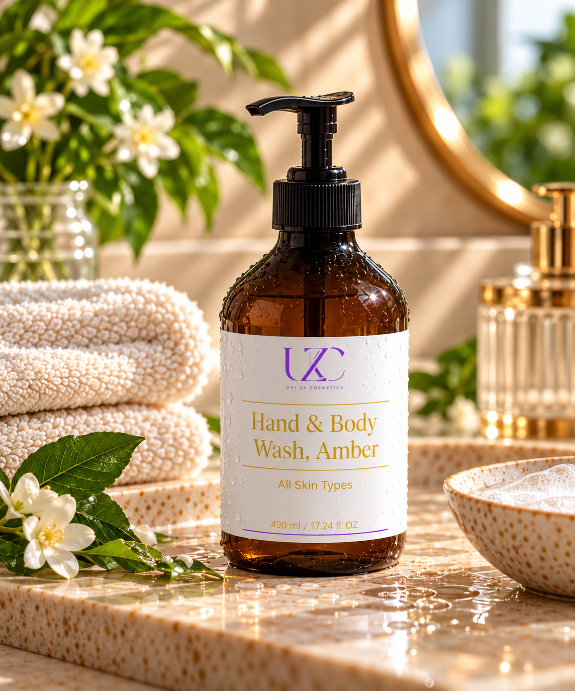 Patchouli & Amber Vanilla Hand- und Duschgel