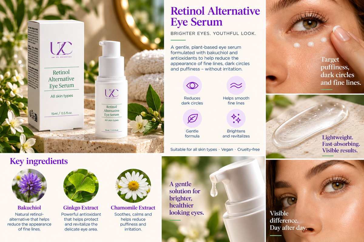 Augenserum mit Retinol-Alternative