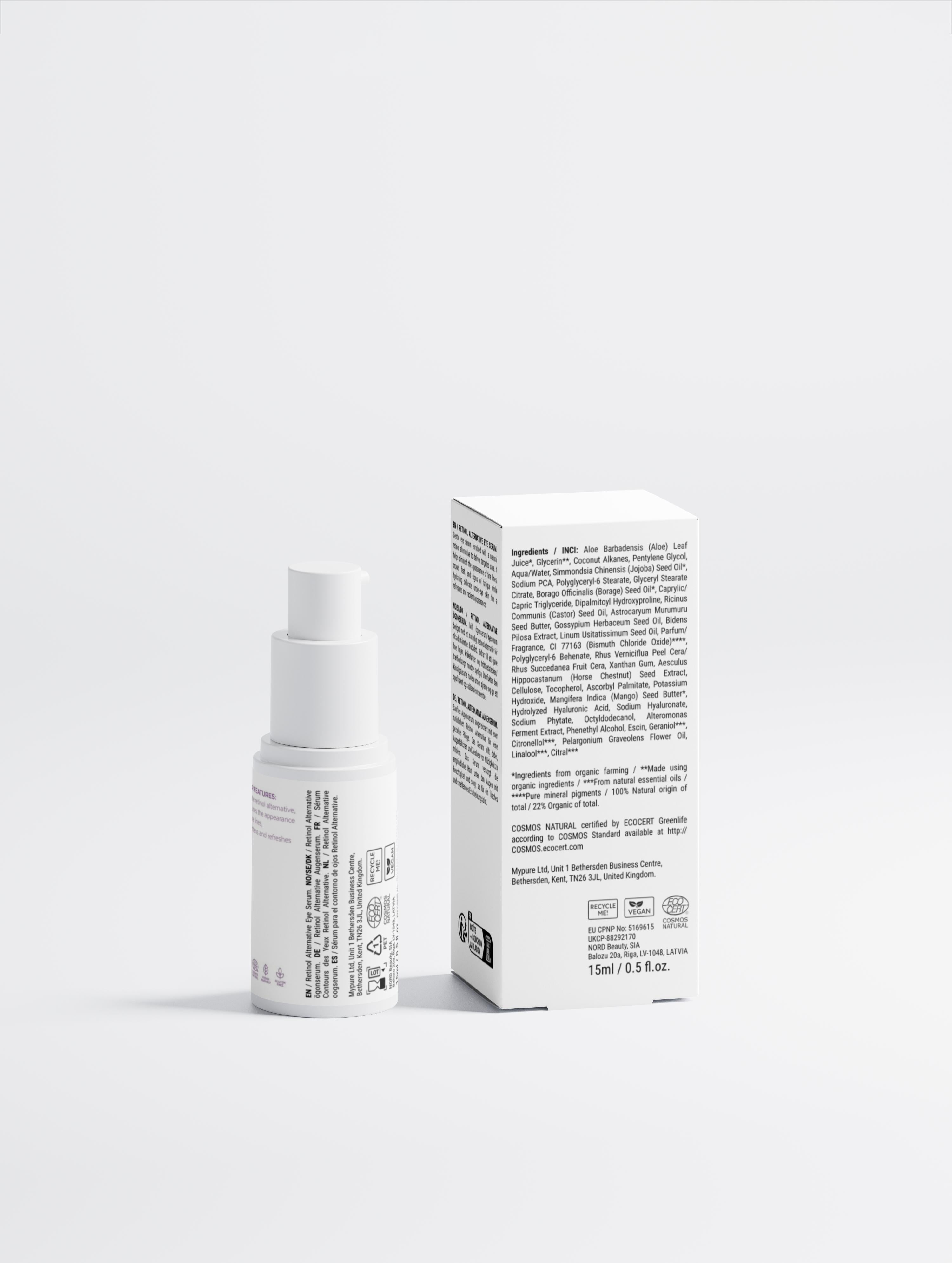 Retinol Alternative Eye Serum 15ml – Gentle Eye Care – UNIZXC