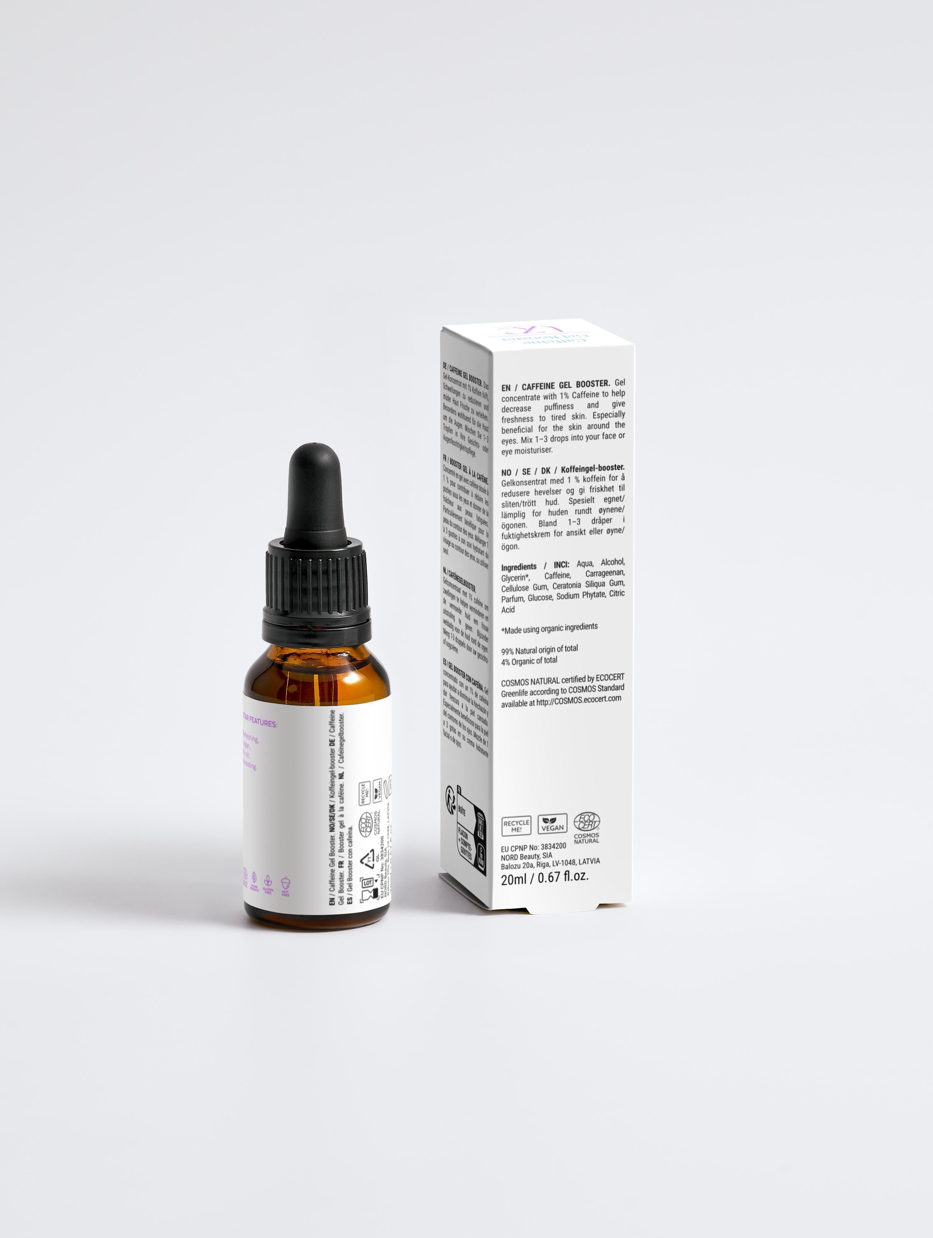 Caffeine Gel Booster, 20 ml