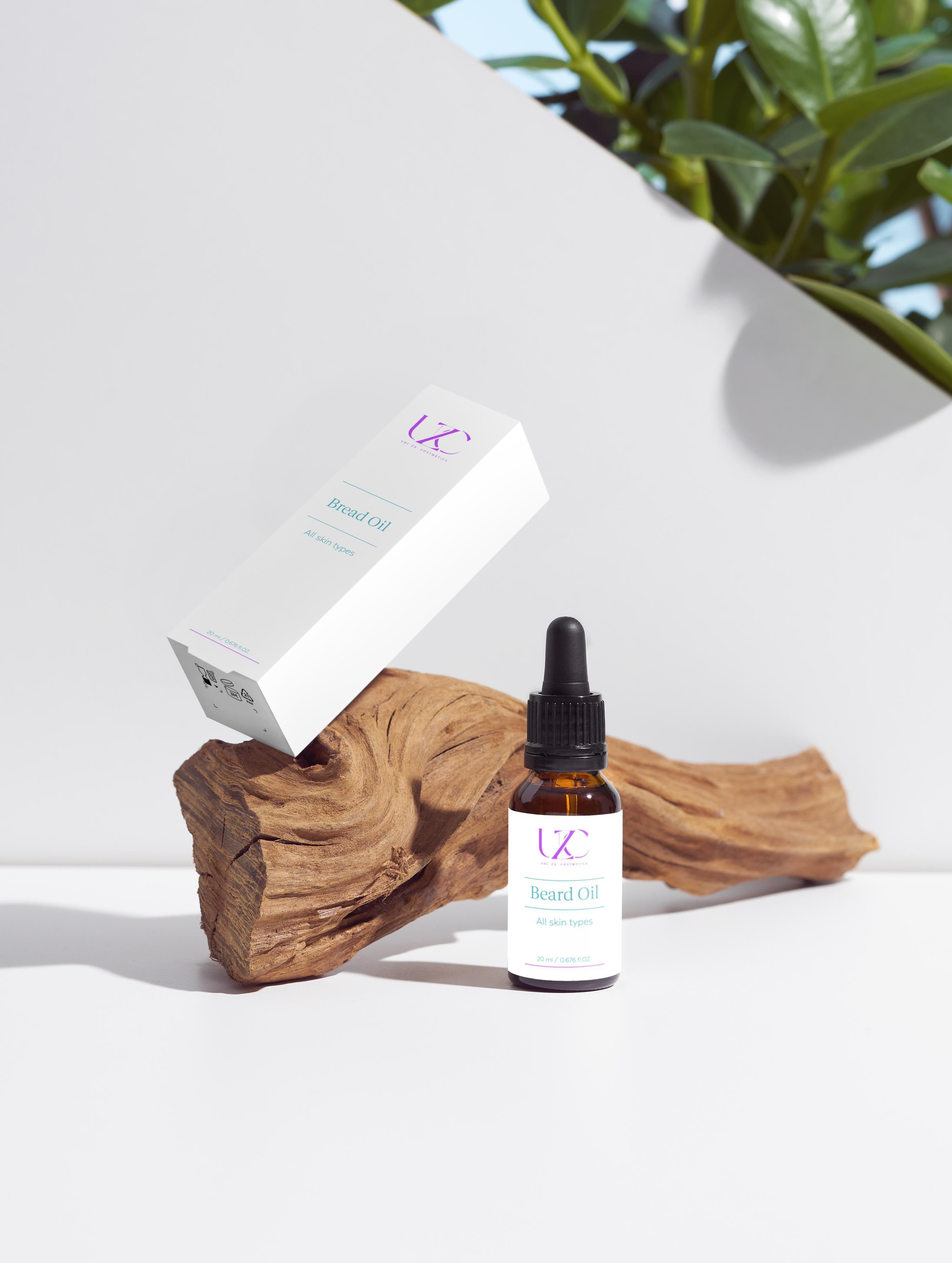 Softening Beard Oil with Calming Facial Oil – Nourish, Soften & Style Your Beard