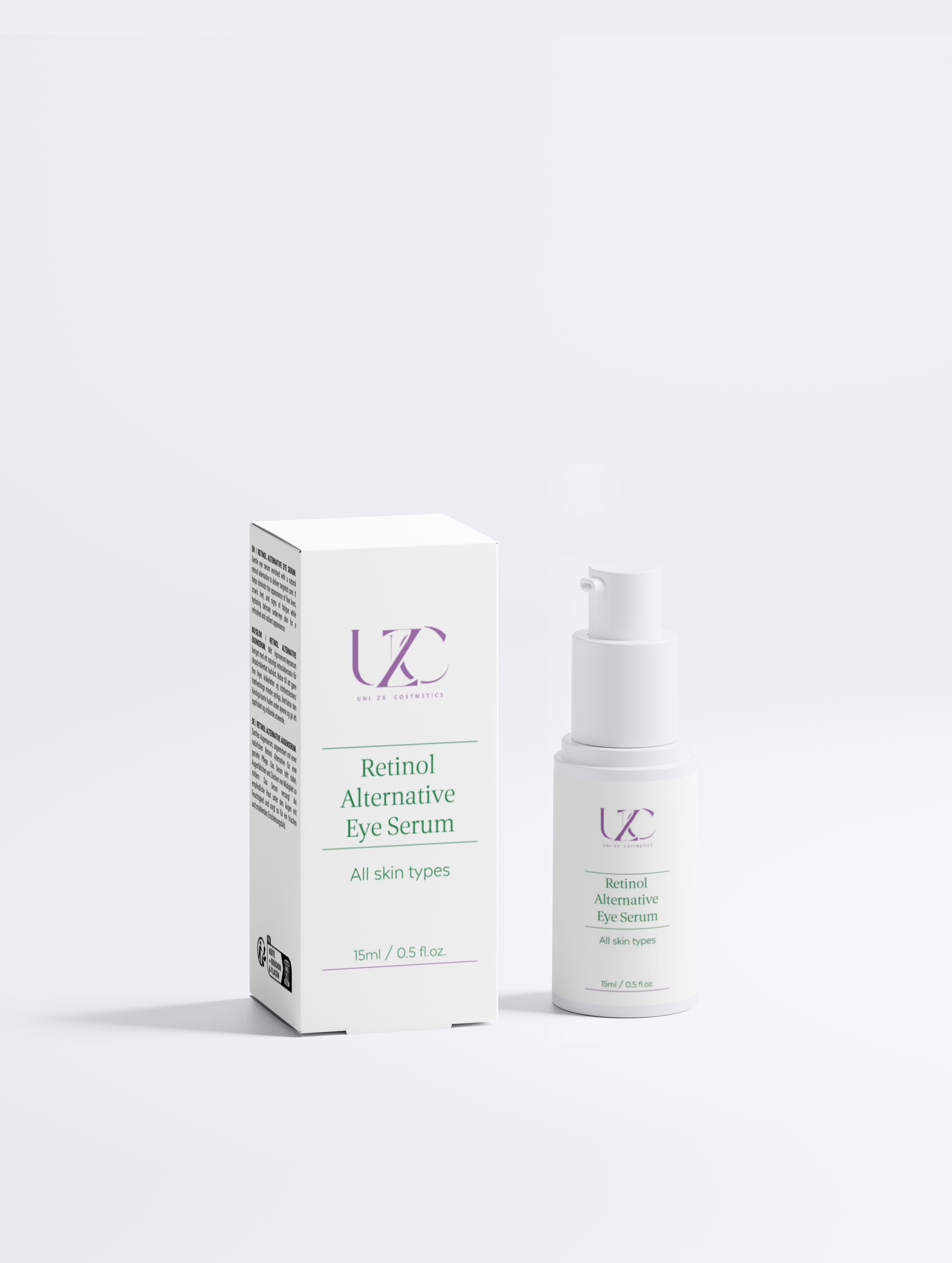 Retinol Alternative Eye Serum 15ml – Gentle Eye Care – UNIZXC