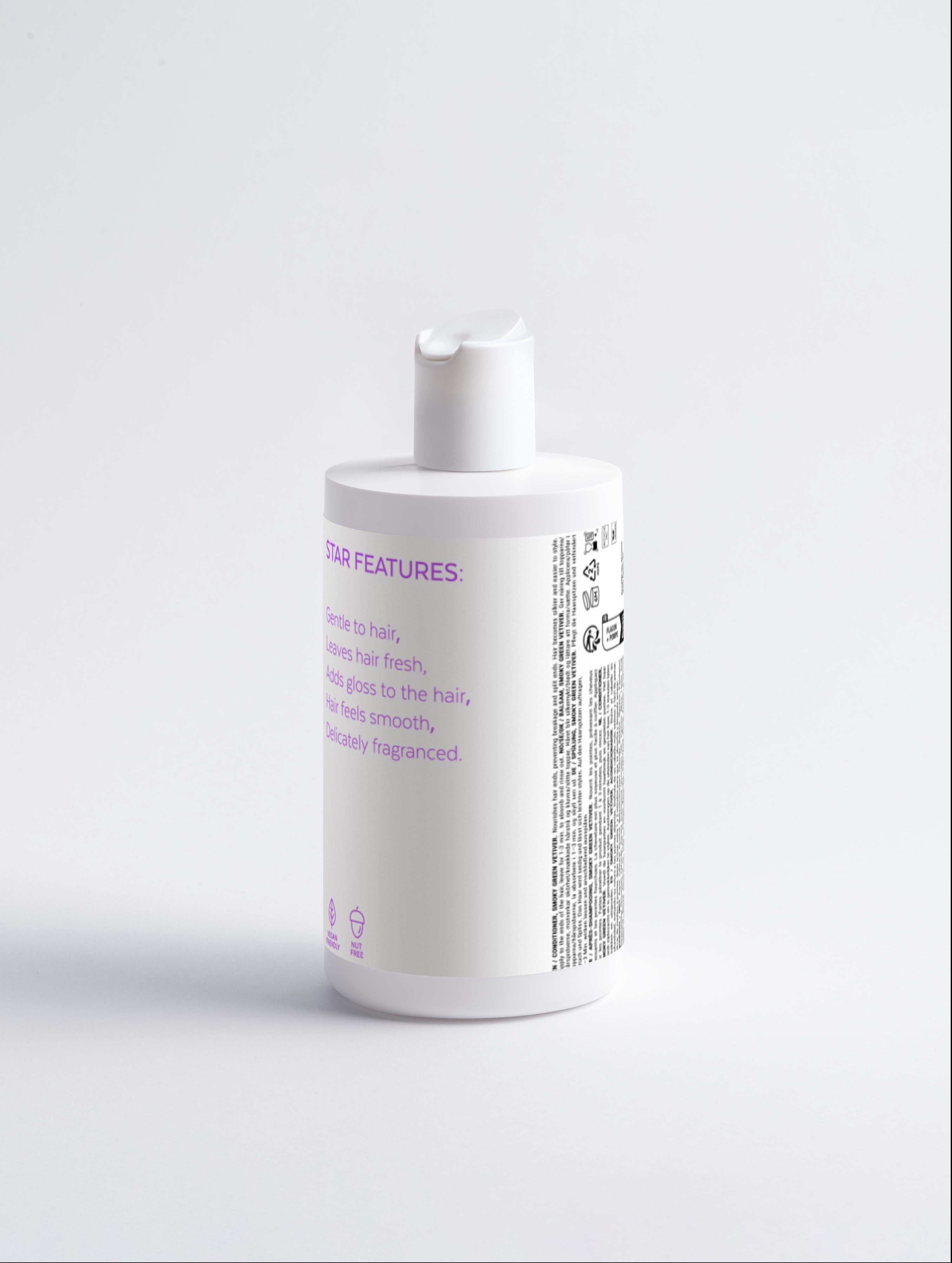 Gloss Conditioner, Smoky Green Vetiver – Prevent Split Ends & Add Gloss